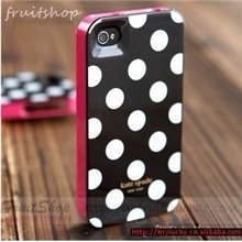 iPhone4手机壳波点纽约圆点硅胶苹果手机套iphone手机保护套