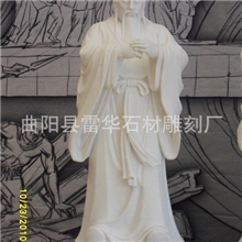 供应专石雕工艺雕刻汉白玉大小石雕现代人物像主席像伟人像