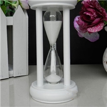 祥邦礼品白木制品10分钟15分钟沙漏计时器餐馆上菜计时专用玻璃