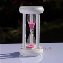 祥邦礼品木质制品5分钟沙漏计时器办公商务礼品玻璃餐馆上菜计时