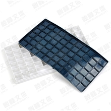 特大64格软盖调色盒水粉丙烯油画水彩美术颜料调色盘调色盒