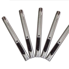 大量批发小号全金属美工刀壁纸刀手工刀削笔刀铅笔刀批发