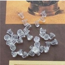饰品配件耳堵（耳钉用品）一包100粒一元一包
