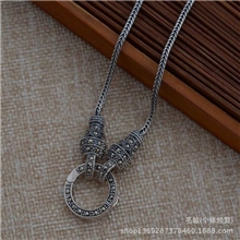 925纯银饰品复古泰银万能链毛衣链女款项链