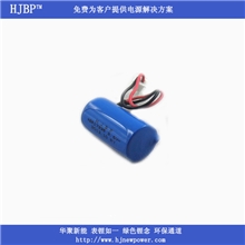 厂家2/3A锂电池ER17335+2100mAh锂电池内蒙故障报警器锂电池