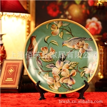 供应陶瓷装饰盘家居装饰办公礼品别墅装饰