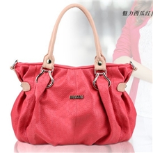 广州狮岭女包批发女包糖果色压花PU手提单肩包斜跨女包A179