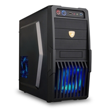 凤凰城黑客电源上置USB3.0钢背线游戏空ATX台式机电脑机箱