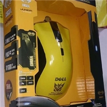 新款二代大黄鼠标DELL鼠标变形金刚鼠标大黄峰鼠标游戏鼠