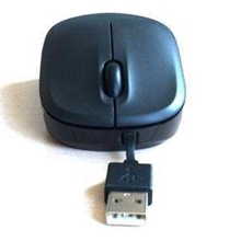 新款华硕UT220伸缩线黑白双色鼠标工厂有线游戏鼠标