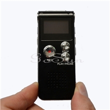 全金属外壳、锂电池、高品质、专业数码录音笔8GB