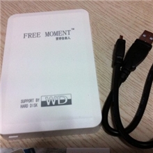 WD西数自由人500G移动硬盘，2.5寸全新上市