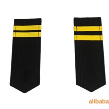 厂家直销藏青色纯手工保安硬肩牌