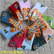 六指鼠童袜加厚纯棉儿童袜子全棉童袜赠品儿童袜子批发宝宝袜