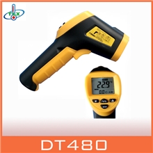 厂家供应非接触式红外线温度计、配彩盒可远距离精度高测量、特价