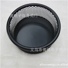 厂家低价供应优质铁网笔筒,圆笔筒