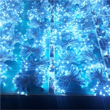 厂家批发供应F5LED单色白光防水外露灯串9MMLED白色灯串