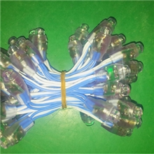 厂家供应9mm外露字发光字灯串F5LED外露灯串蓝光批发价