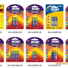 供应话筒/万用表器电池/能手测试仪/9V充电电池大量批发/MOTOMA