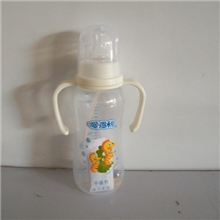 正品爱得利300MI带柄自动PP奶瓶