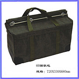 银行专用防水帆布带皮角款包系列、60捆装调款包、防水提款包、