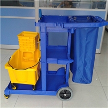 正品多用途清洁杂物车多用途清洁手推车清洁工具车塑料清洁车