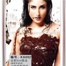 供应边宽3CM，45度切角广告海报框(图)