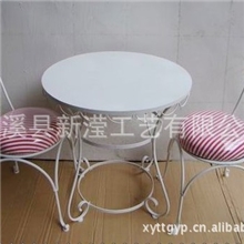 新滢批发铁工艺品家具茶几桌椅室内家具户外庭院家具