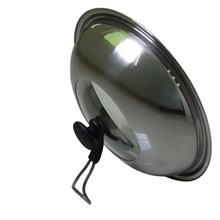 生产供应无磁不锈钢组合盖可立式顶珠锅盖鼎盖32/34/36/38/40cm