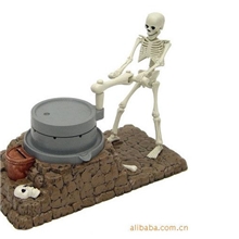 供应供应整人玩具音乐鬼推磨（带七彩灯）有钱能使鬼推磨存钱罐