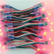 批发供应七彩外露灯串彩色外露灯串