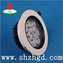 上海厂家批发高品质12瓦LED天花灯、质优价廉、高亮度款式独特