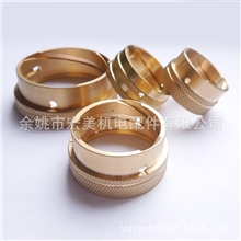 电连接器配件加工、铜连接螺帽、来图来料五金件