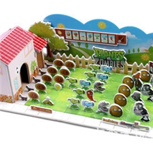 立体拼图纸质植物大战僵尸安全环保