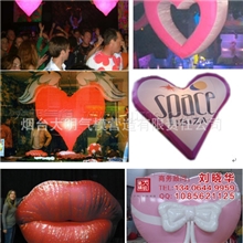 情人节道具\酒吧发光星星\夜店派对装饰造型\红心