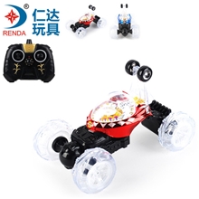 仁达澄海玩具翻斗特技车3C认证六通伸缩专利功能带1首音乐