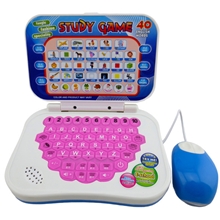 儿童中英文电脑迷你双语学习机早教机宝宝启蒙益智玩具带鼠标
