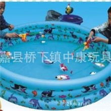 供应彩色幼儿充气式钓鱼池、充气游泳池、游泳池
