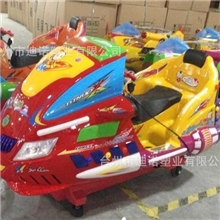 迪诺厂家直销2013款七彩飞艇摇摆机儿童投币摇摇车
