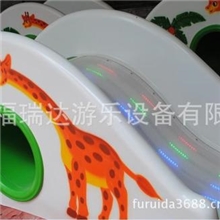 瀑布水滑梯室内电动淘气堡儿童商场玩具游乐城园大型游乐设备