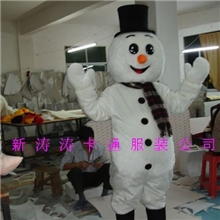 卡通服装人偶批发卡通人偶服装道具卡通服装雪人