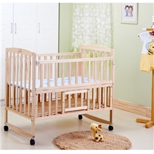 批发童床独立摇床实木婴儿童床双层实木童床童床特儿福MC188