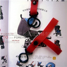 出口韩国童车挂钩婴儿手推车挂钩2个钩简约实用型量大可OEM