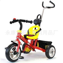 石立儿童三轮车童车脚踏车婴儿手推车钢管架构单车自行车004B