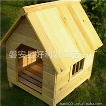 供应质优价廉厂家直销浙江磐安好利发木制狗屋