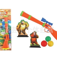 批发熊出没玩具光头强的枪乒乓球枪鹏辉玩具