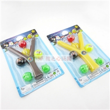 圣诞版愤怒的小鸟弹弓儿童射击玩具动漫影视主题玩具