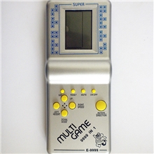 厂家直销80后9999掌上游戏机银色