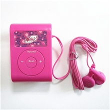 便携式FM调频玩具收音机红