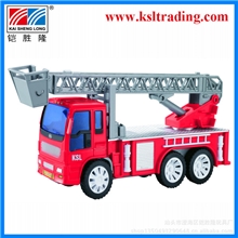 4434消防车梯车消防车吊车惯性消防车儿童早教玩具模型玩具
